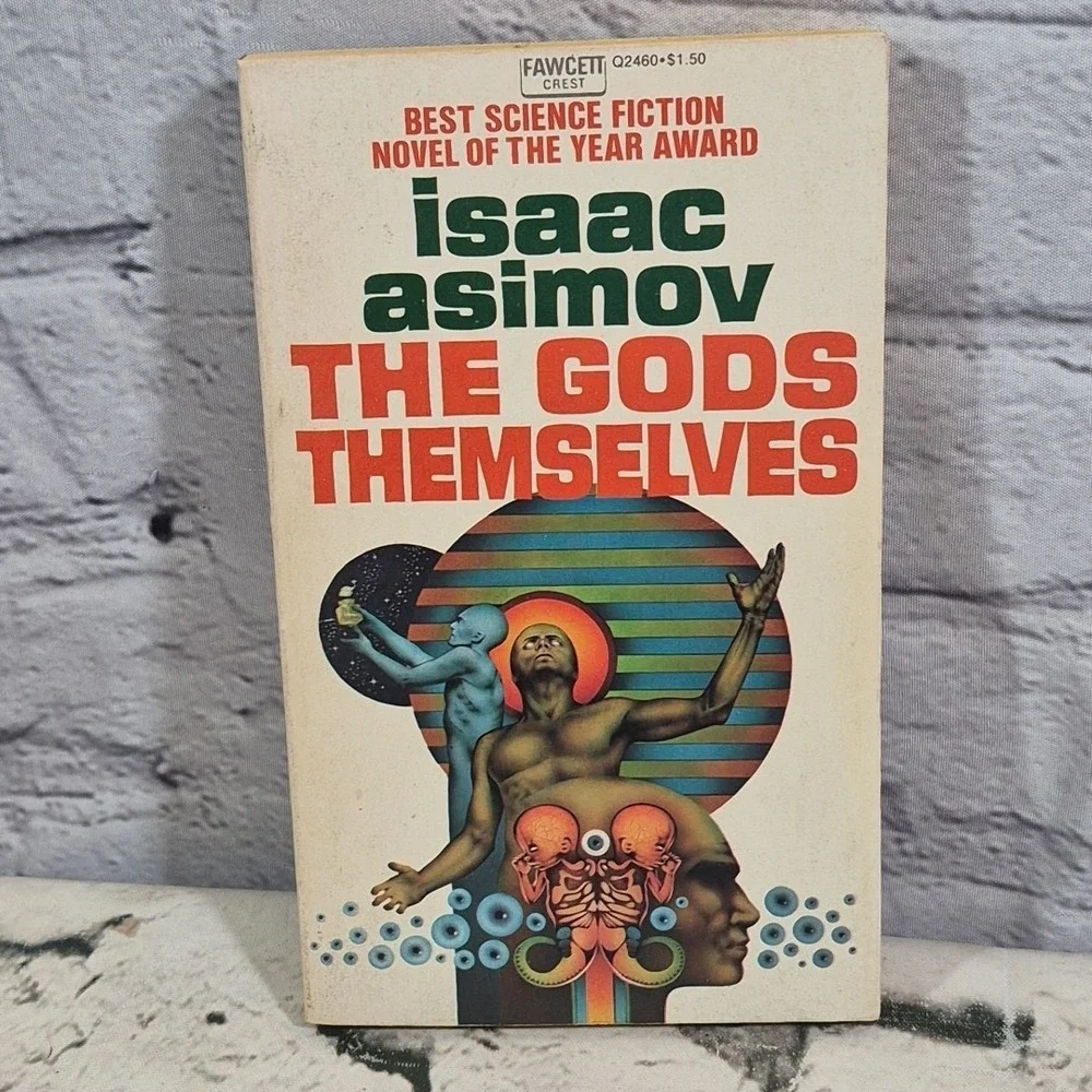 Vintage Paperbacks Science Fiction Sci-fi Lot Of 7 Books Asimov Lorrah Burroughs